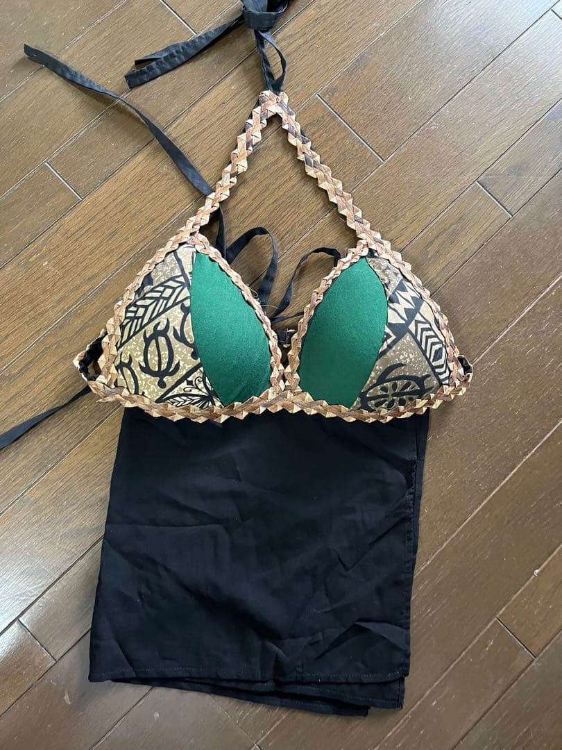 タヒチアンダンス　ブラパレオセット