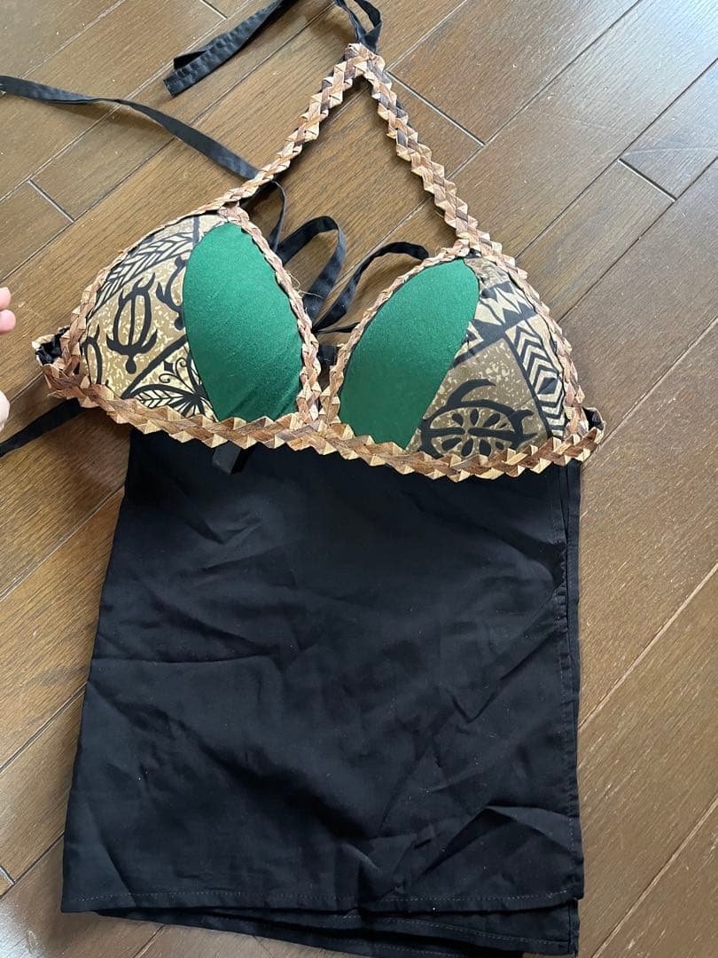 タヒチアンダンス　ブラパレオセット
