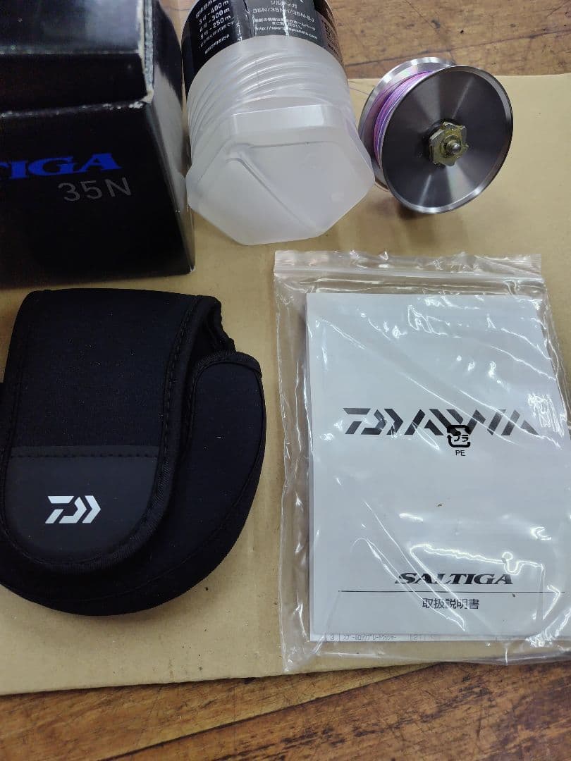 DAIWA 15SALTIGA 35N ベイト　SLP WORKS スプール