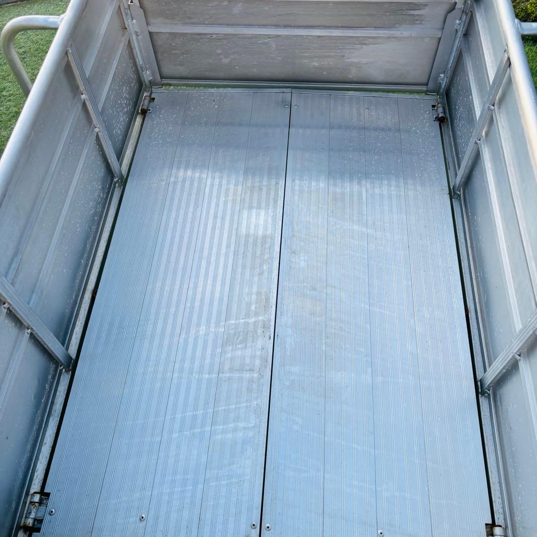 リヤカー アルミ 折りたたみ ノーパンク 耐荷重130kg 軽量 運搬