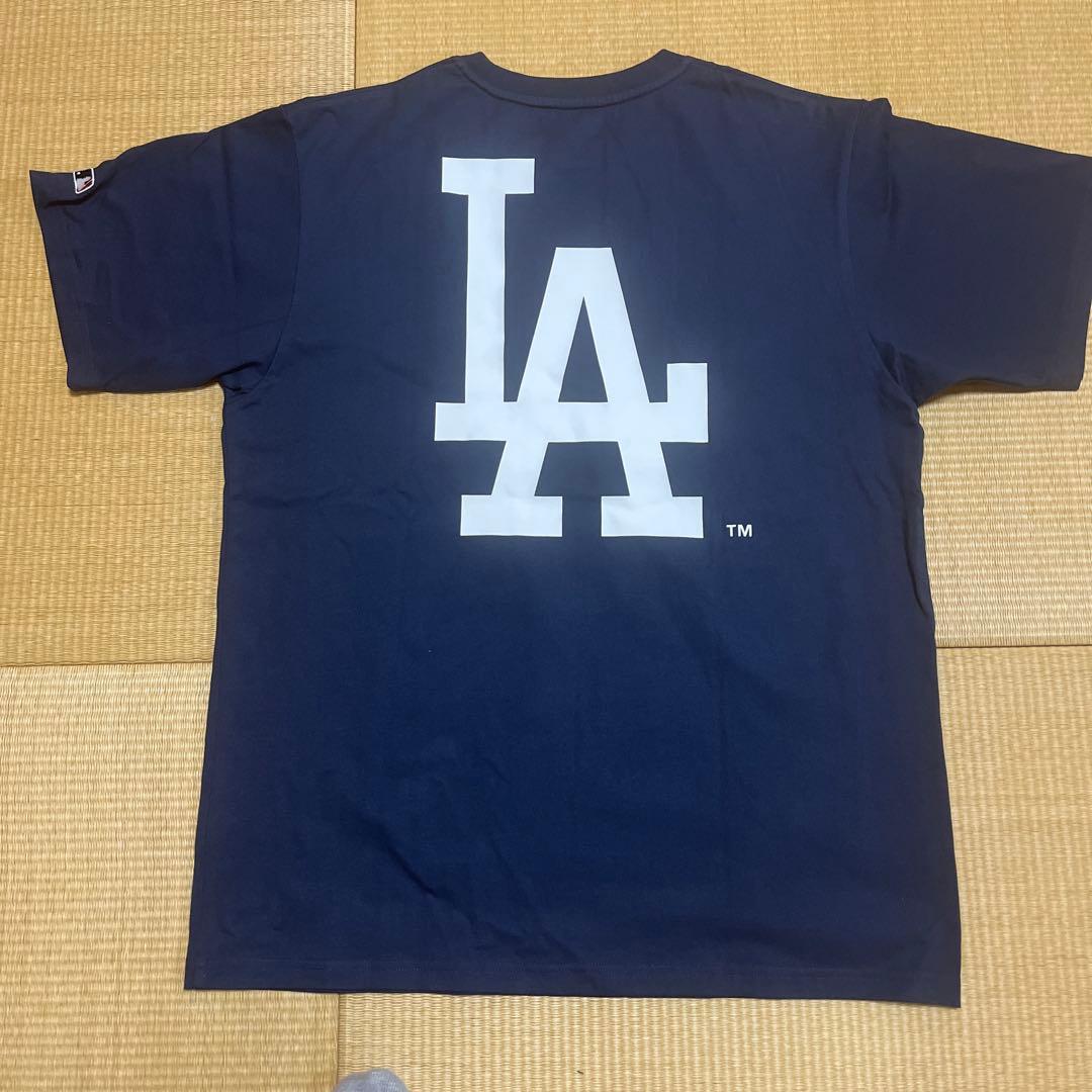 F.C. Real Bristol LAロゴ Tシャツ ネイビー