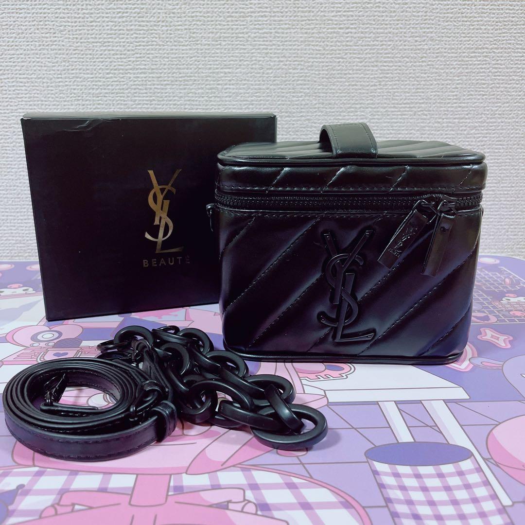 【新品】イヴ・サンローラン YSL バニティ ショルダー コスメバッグ ポーチ