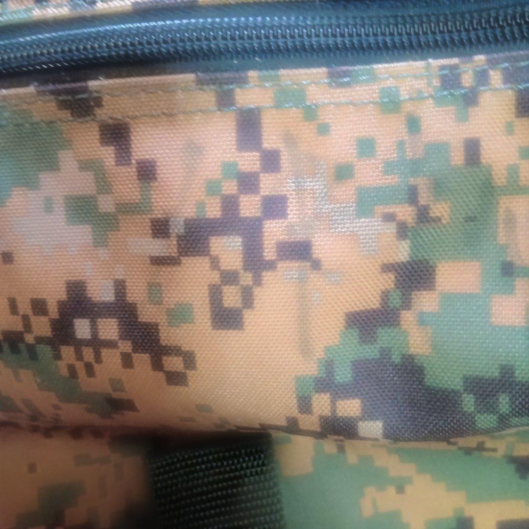アメリカ海兵隊　迷彩バック　放出品