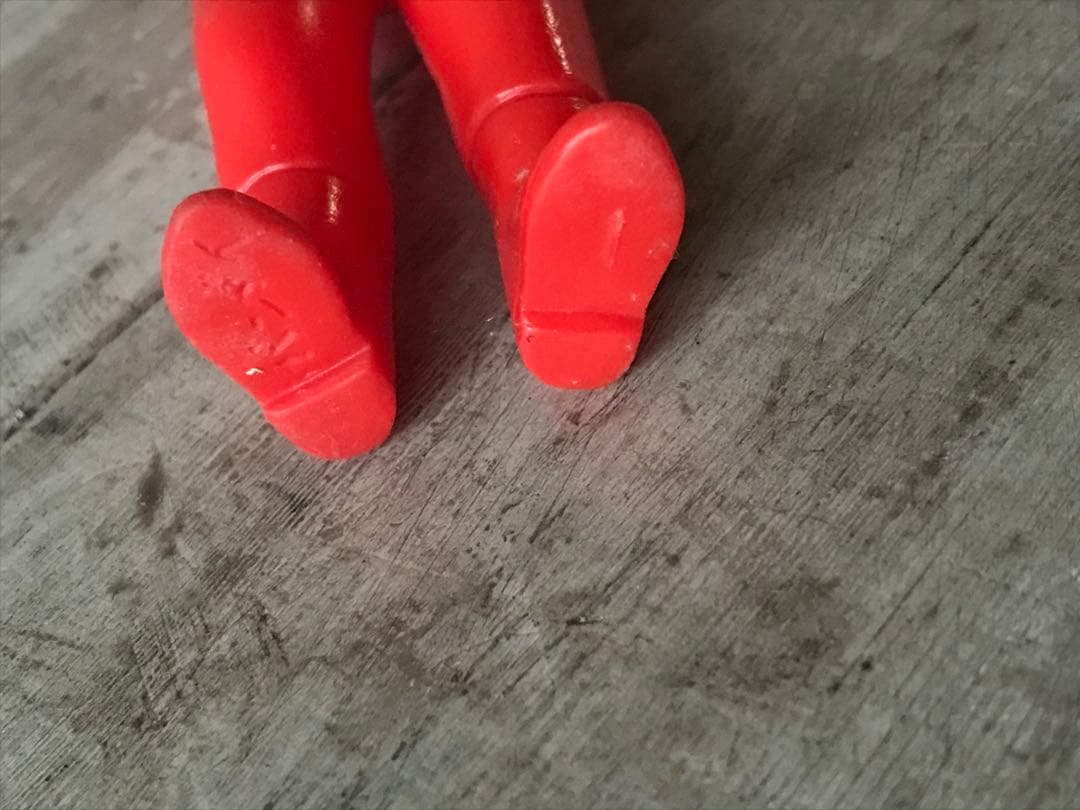 化石男ヒトデンジャー　フィギュア　旧バンダイ　ポピー　約12cm　当時物
