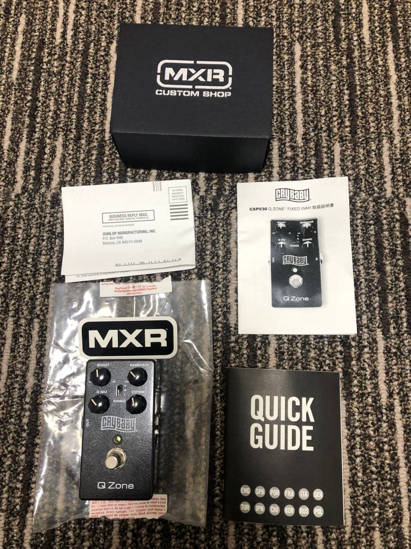 新品同様　MXR Q Zone fixed wah
