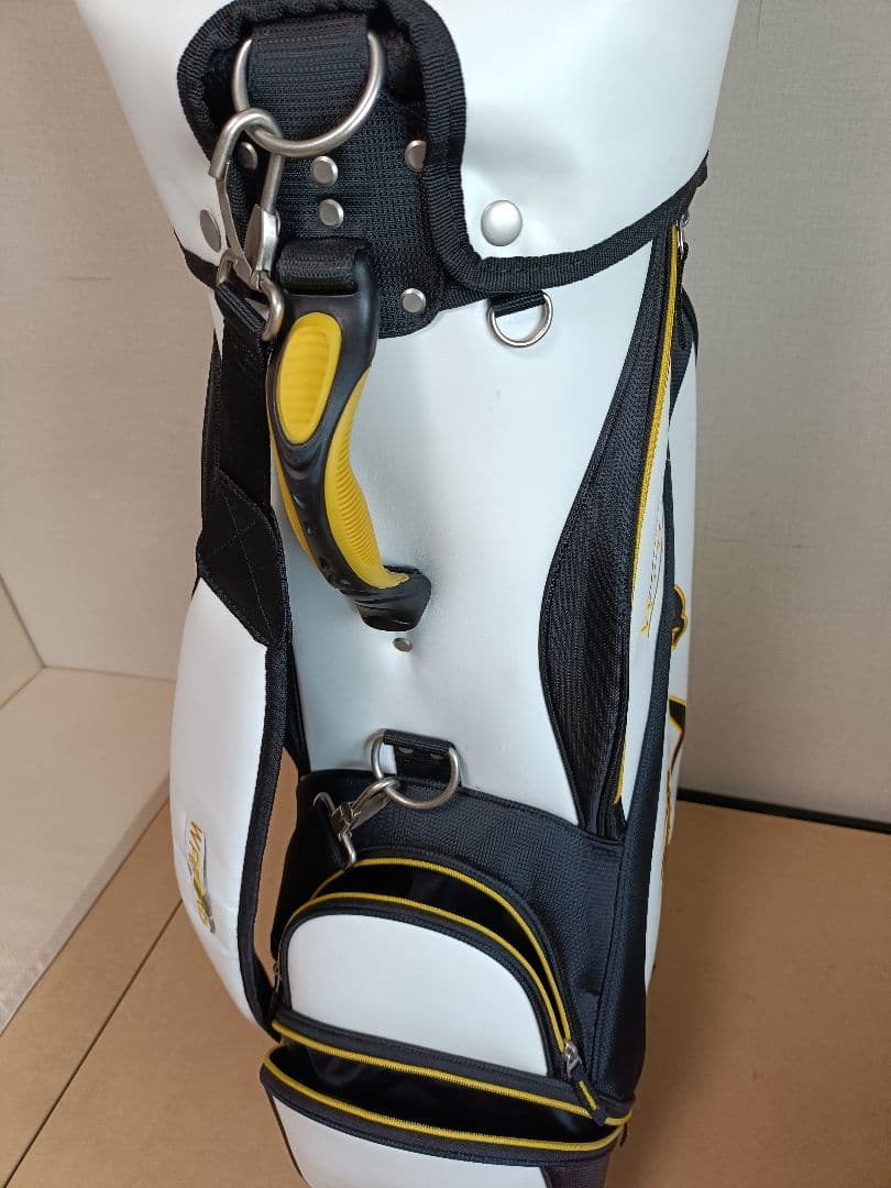Callaway Warbirdキャディバック　ホワイト/ブラック/イエロー