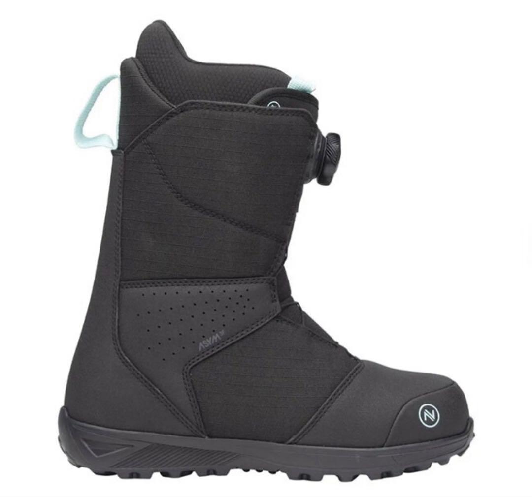 新品 NIDECKER 軽量女性用スノーボードブーツ 24-24.5cm 黒
