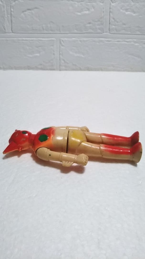 無版権 ゲッターロボ ゲッター1 パチソフビ 当時物 1970年代