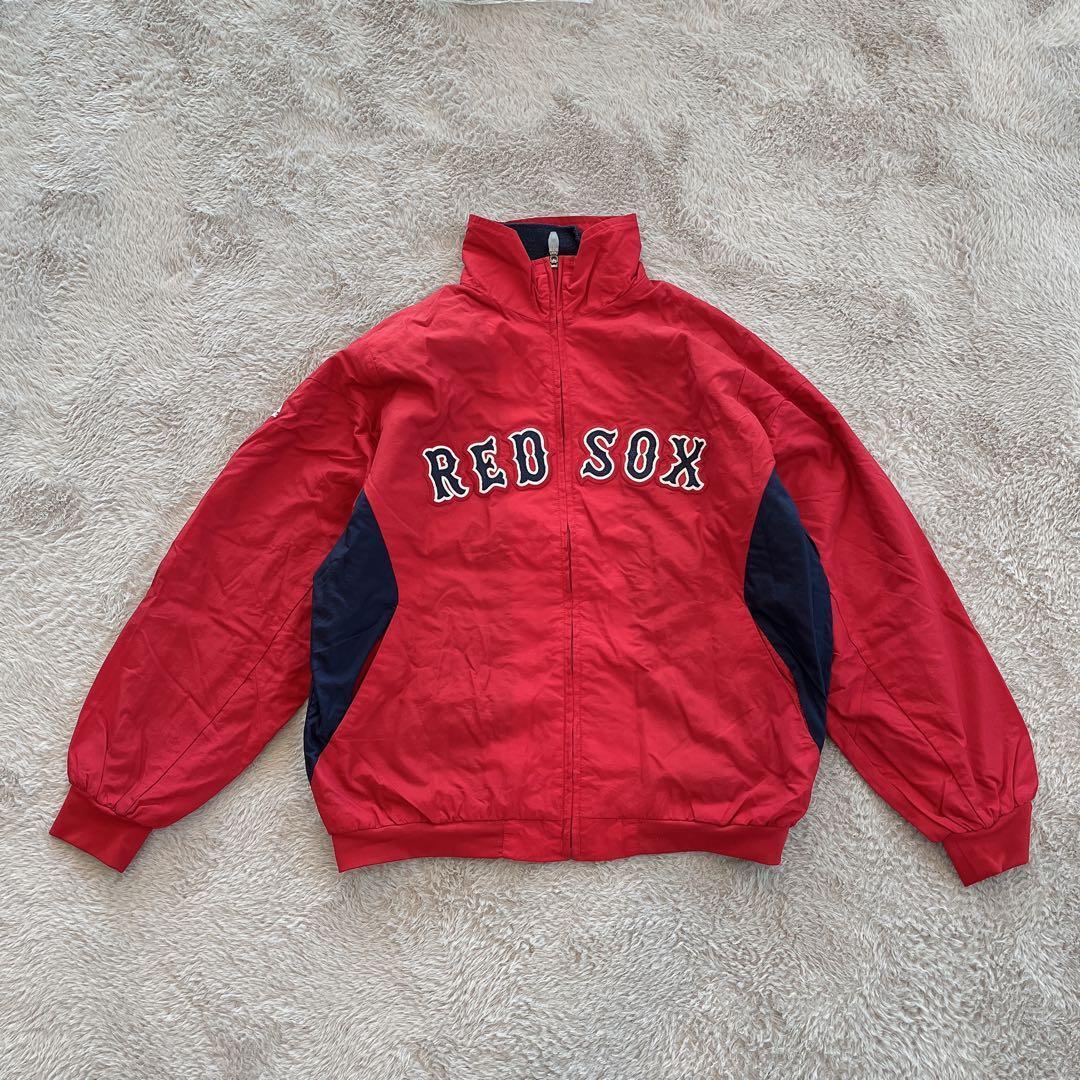 Majestic♡MLB レッドソックス ナイロンベースボールジャケット