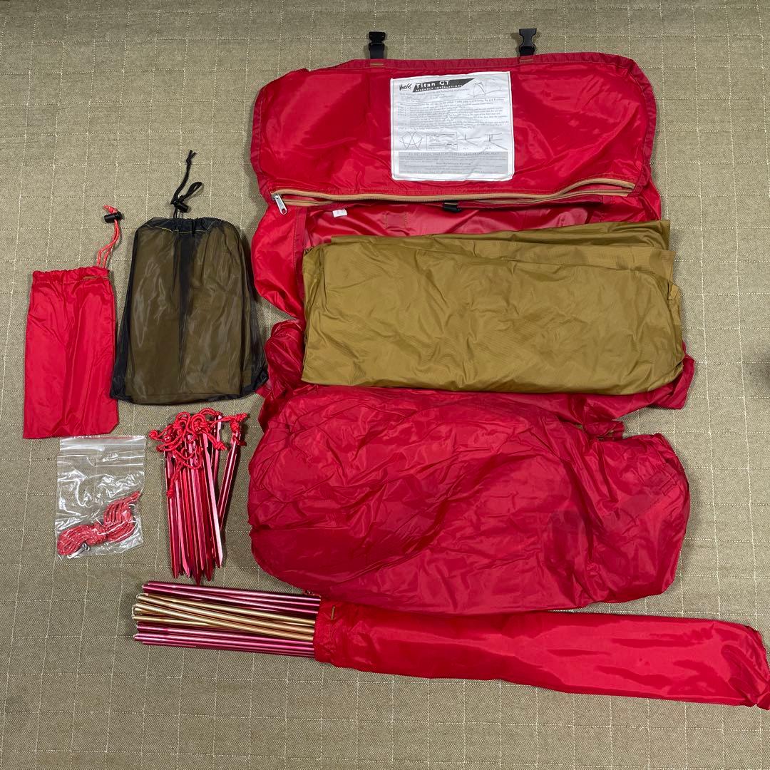 【新品】モステント　希少　Moss tent titan gt ヴィンテージ