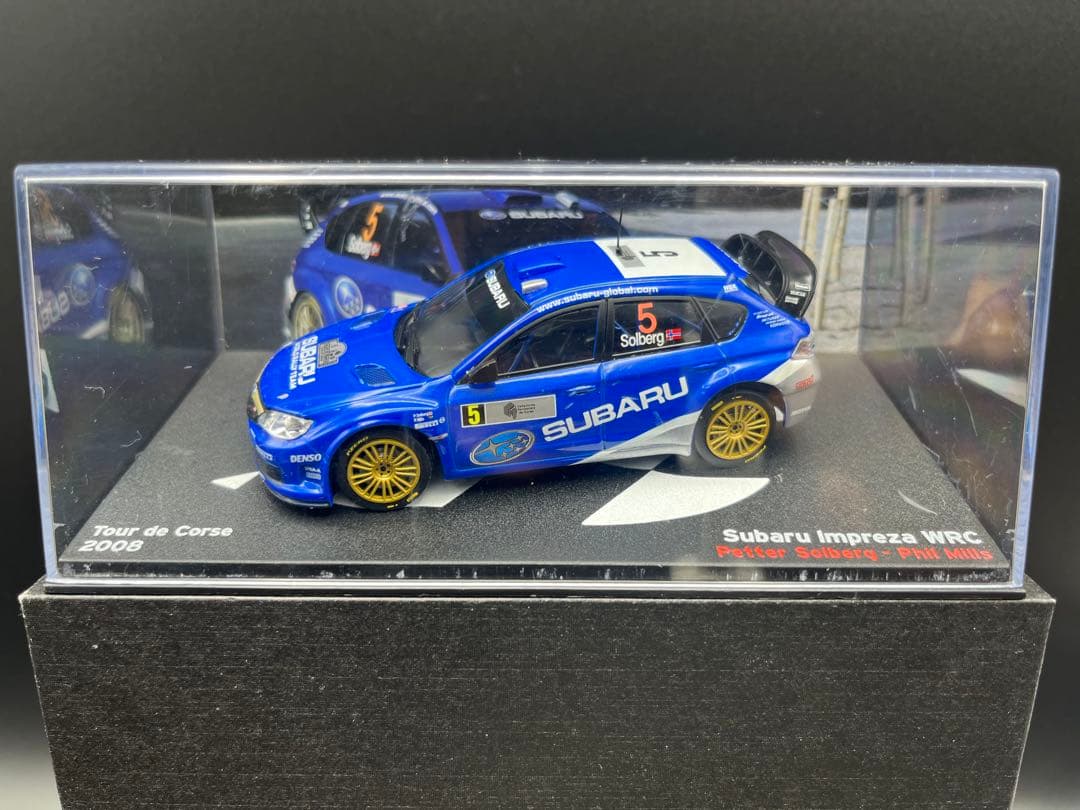 WRC ミニカー スバル インプレッサ 4台セット おまけ4台付き
