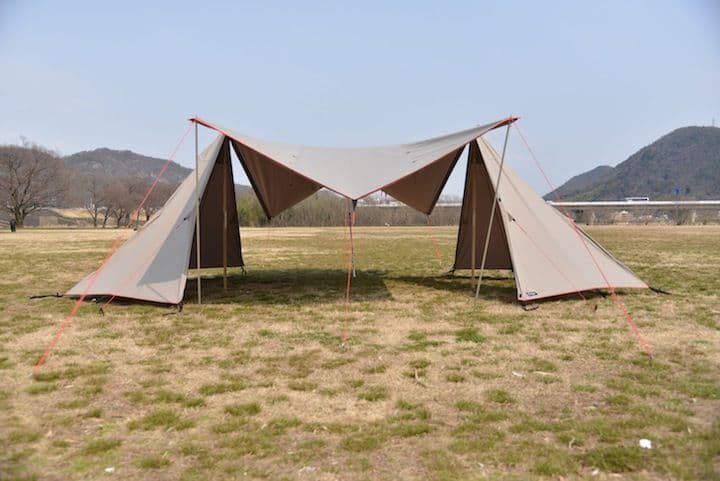 【希少】CANP MANIA PRODUCTS プレシャス　テント ポール付き