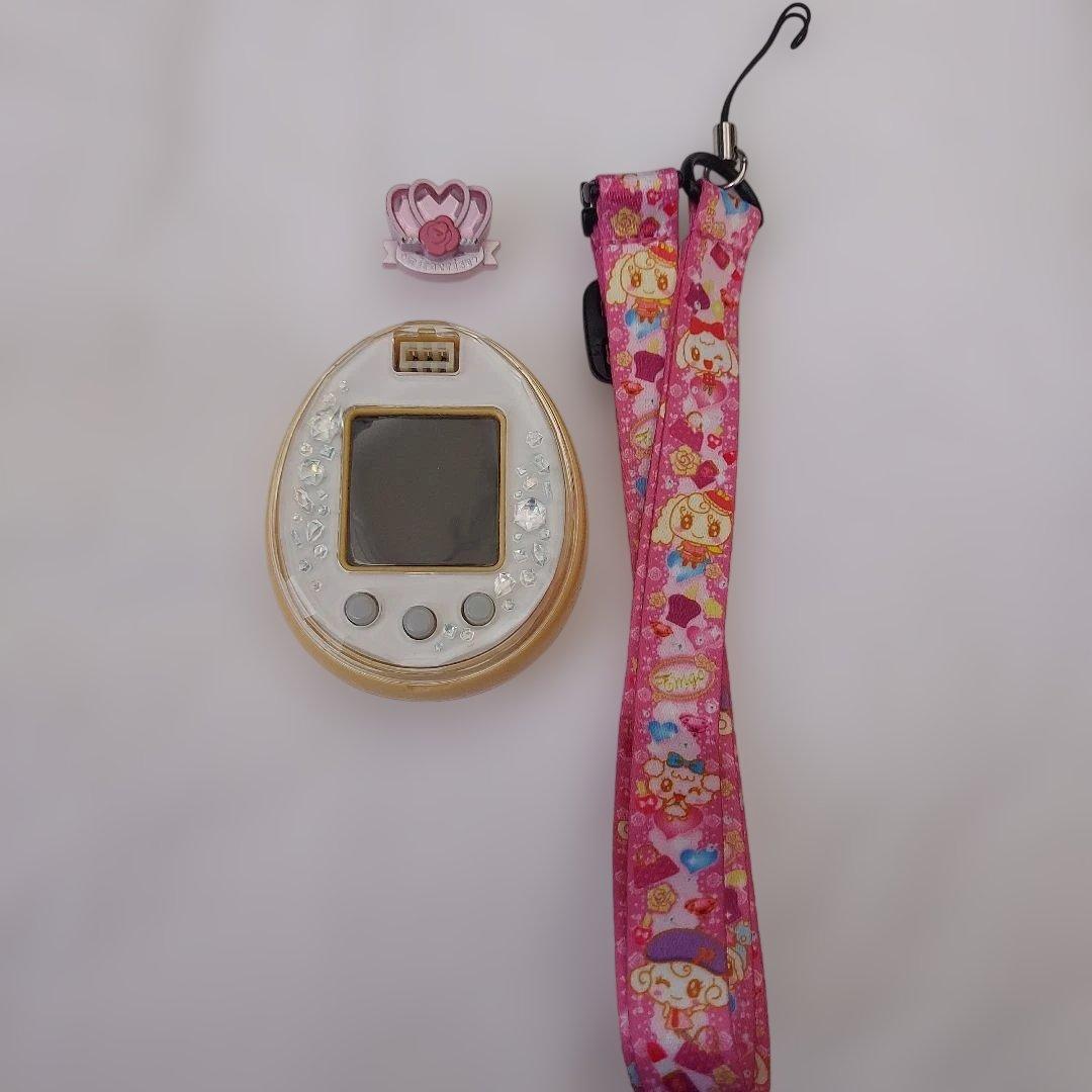 たまごっち P´s ピンク　たまデコピアスミラクライズ　+ストラップ付き