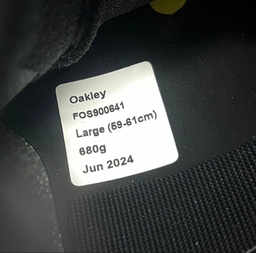 OAKLEY マットブラック ヘルメット