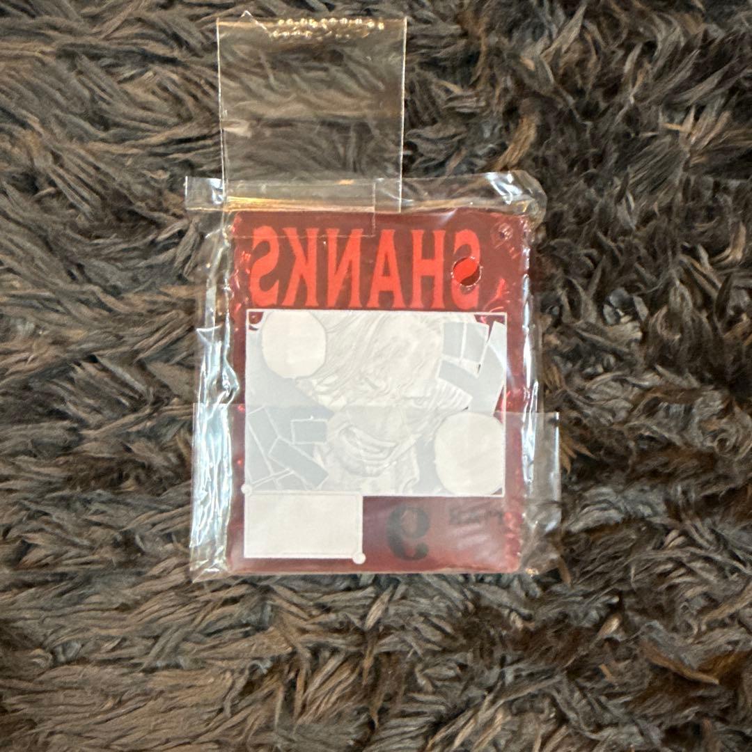 ONE PIECE BASE SHOP アクリルブロックチャーム　シャンクス