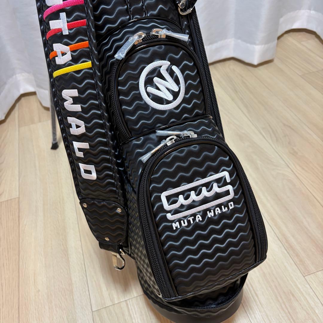 【新品】MUTA×WALDコラボ　スタンドキャディバッグ　8.5型