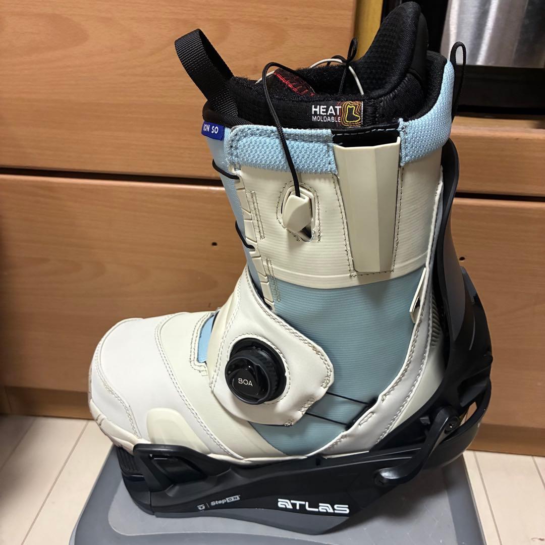 BURTON ion step on 25.5 UNION atlas Sサイズ
