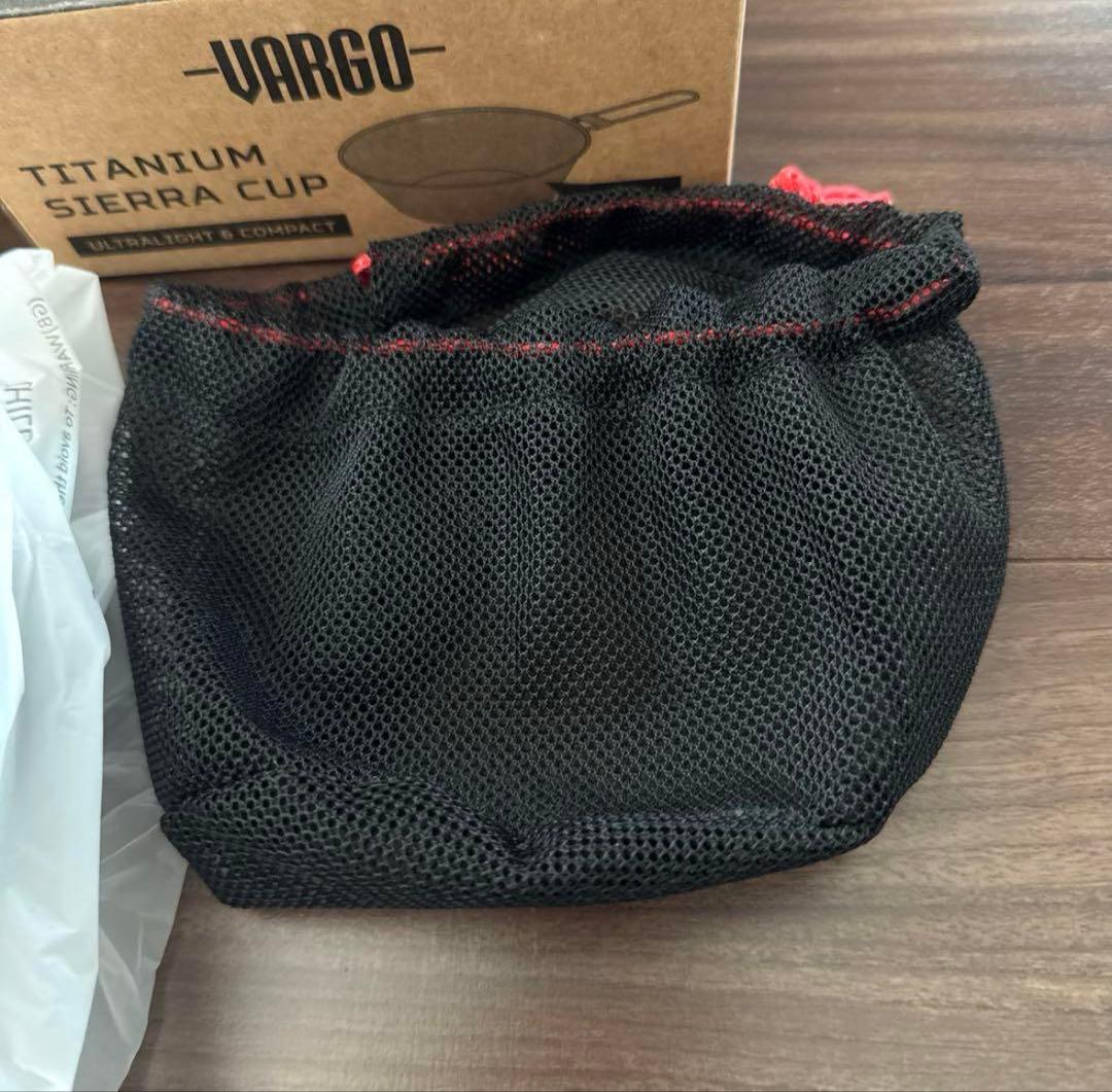 2セット　新品VARGO チタン シエラカップ300