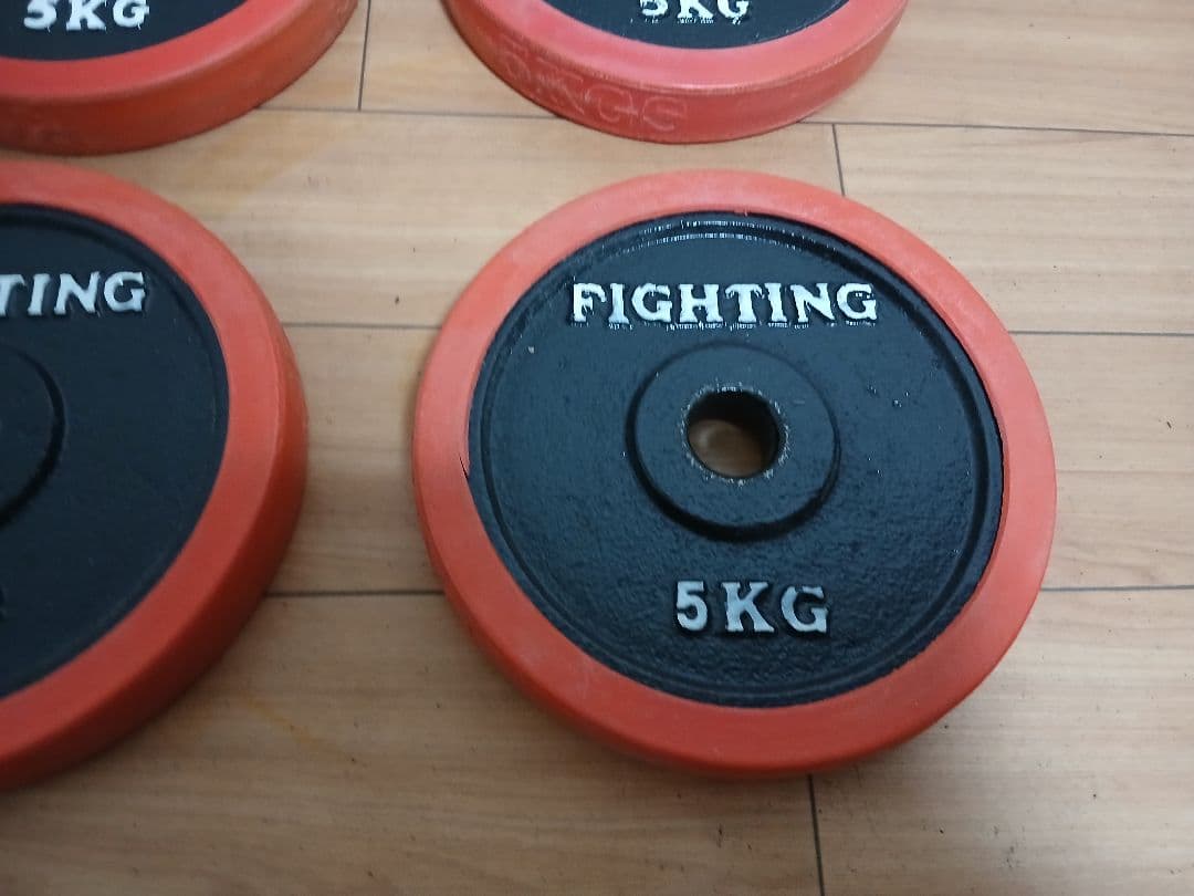 FIGHTING ROAD ダンベルプレート5KG x 4枚