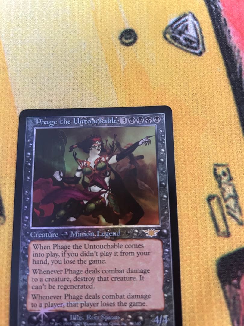 MTG【触れられざる者フェイジ】LGN FOIL英語版