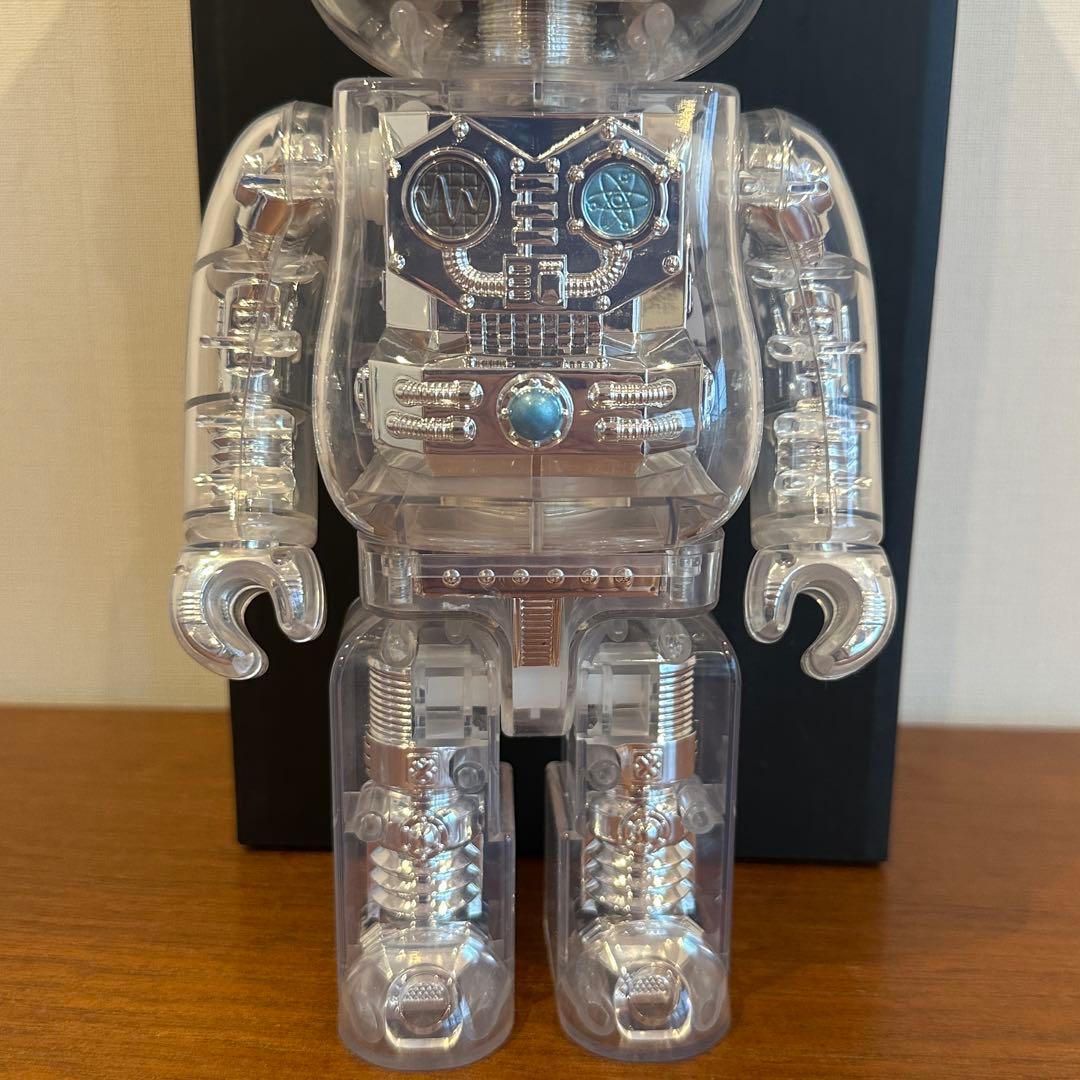 BE@RBRICK HxS シルバー 400% 廣田彩玩所 MEDICOMTOY