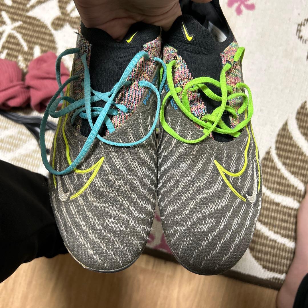 Nike サッカーシューズ スパイク グレー/マルチカラー