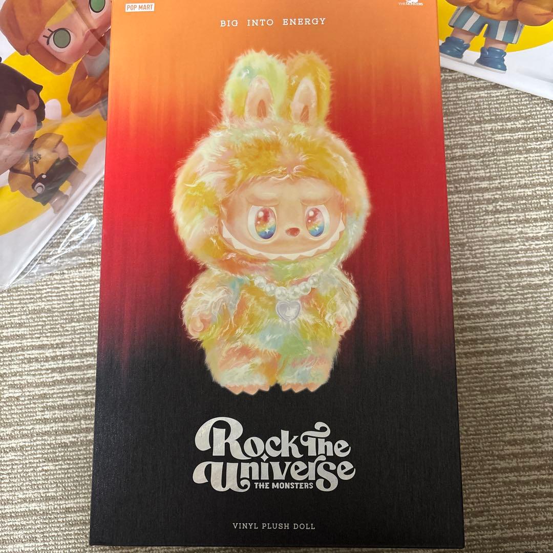 ぬいぐるみ Labubu Big into Energy ROCK THE UNIVERSE