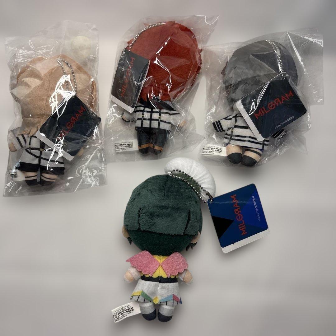 MILGRAM ムウ　アマネ　コトコ　フウタぬいぐるみ セット