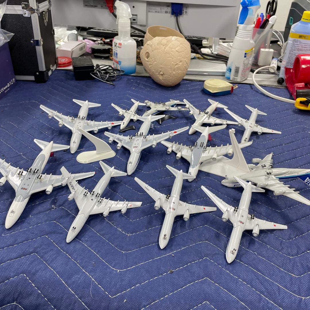 航空機モデル 12機セット 1/400 日本製