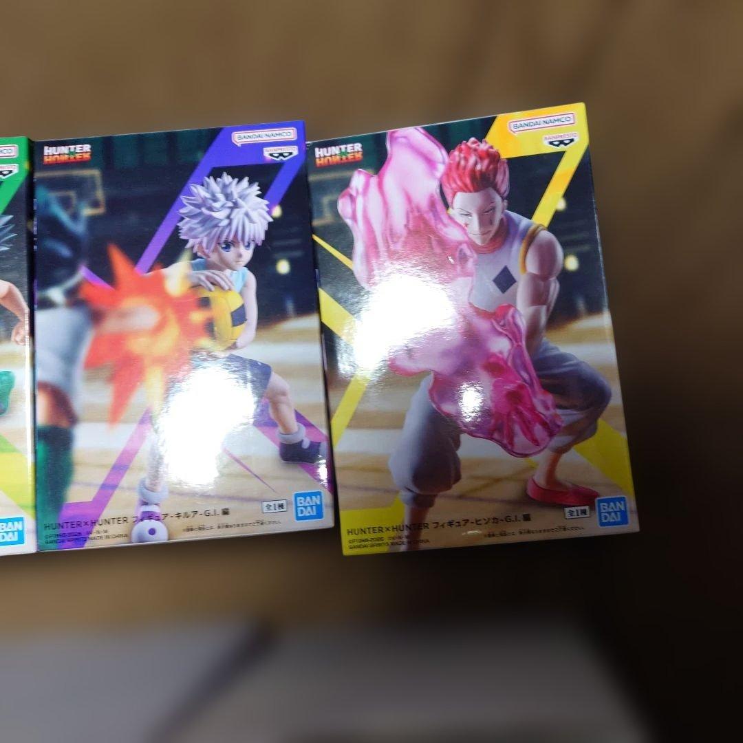 HUNTER×HUNTER フィギュア G.I編 ゴン キルア ヒソカ他セット