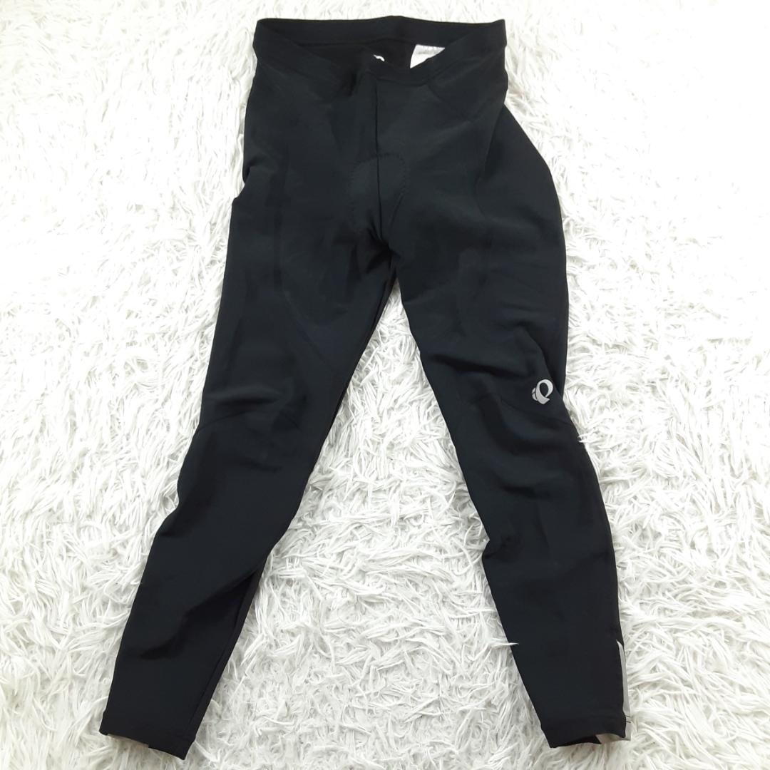 美品◎PEARL IZUMI サイクリングウェアセットアップ グローブ付 黒白