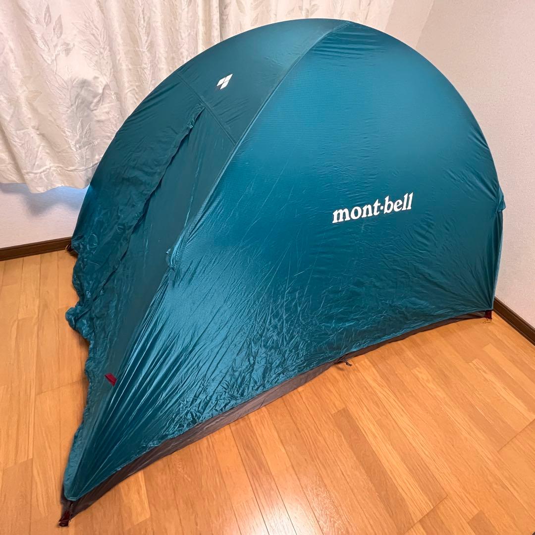 【美品】モンベル ステラリッジ テント2 レインフライ グラウンドシート
