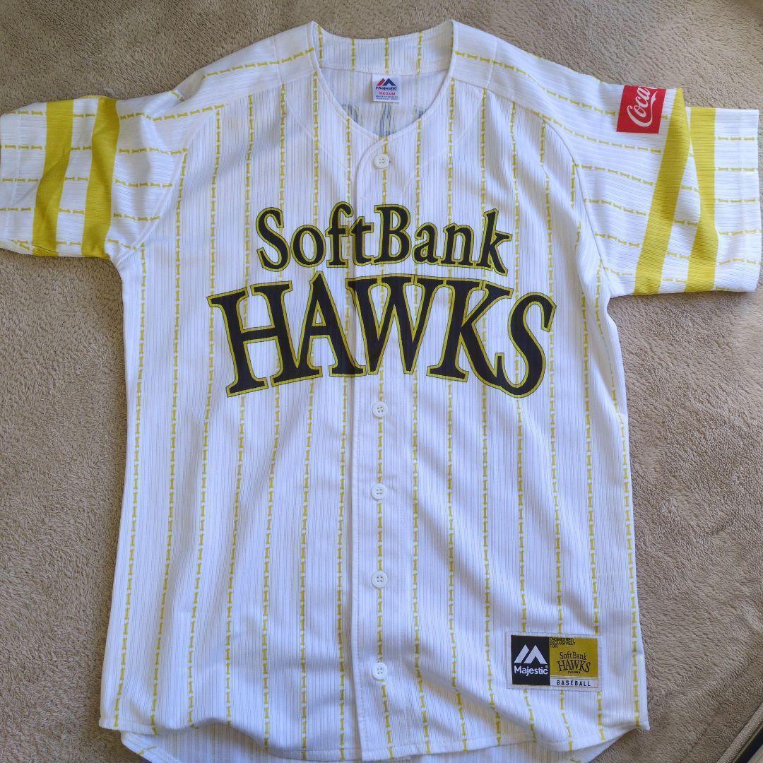 【新品未使用品】SoftBank Hawks ユニフォーム レプリカ柳田選手　9