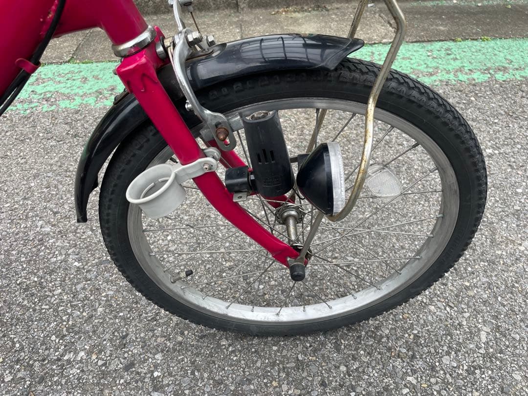 折りたたみ自転車 6段変速付き 走る曲がる止まる問題無し