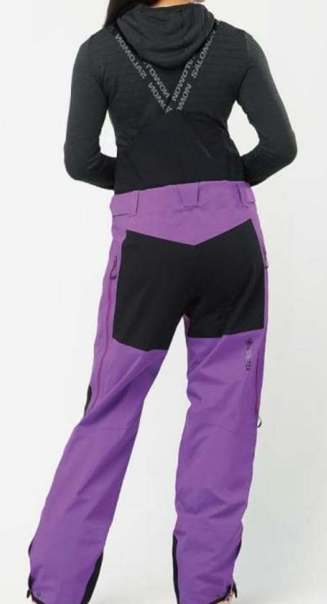 サロモン 男性用　シェルビブパンツ M MOON PATROL GORETEX