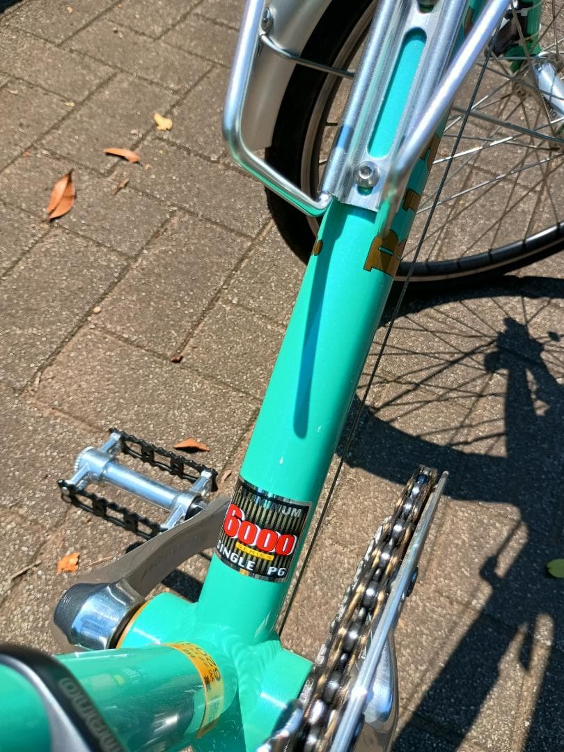 【引取り限定】 Bianchi ビアンキ ミニベロ8 Lepre