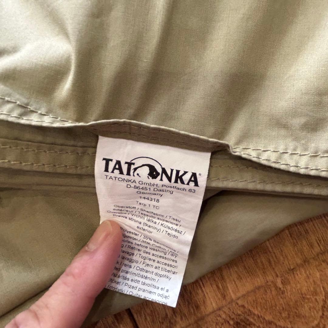 Tatonka Tarp 1 TC サンドベージュ