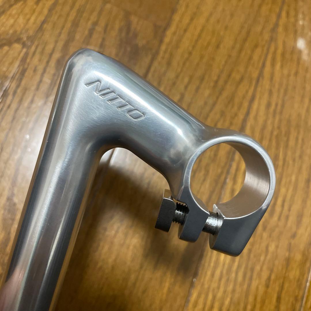 パーツ NITTO tallux stem (silver) 25.4mm/60mm