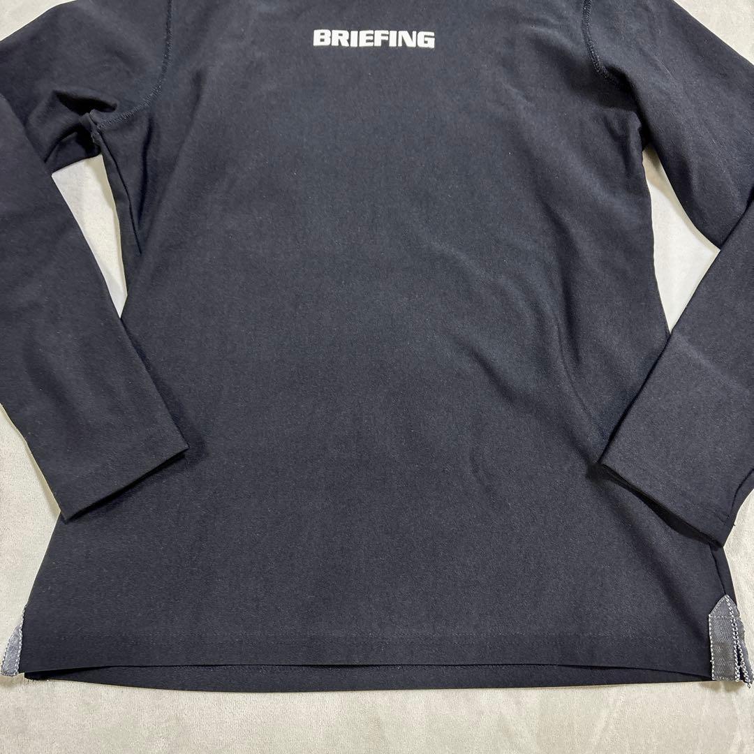 【極美品】ブリーフィング BRIEFING モックネック 長袖 レディース M