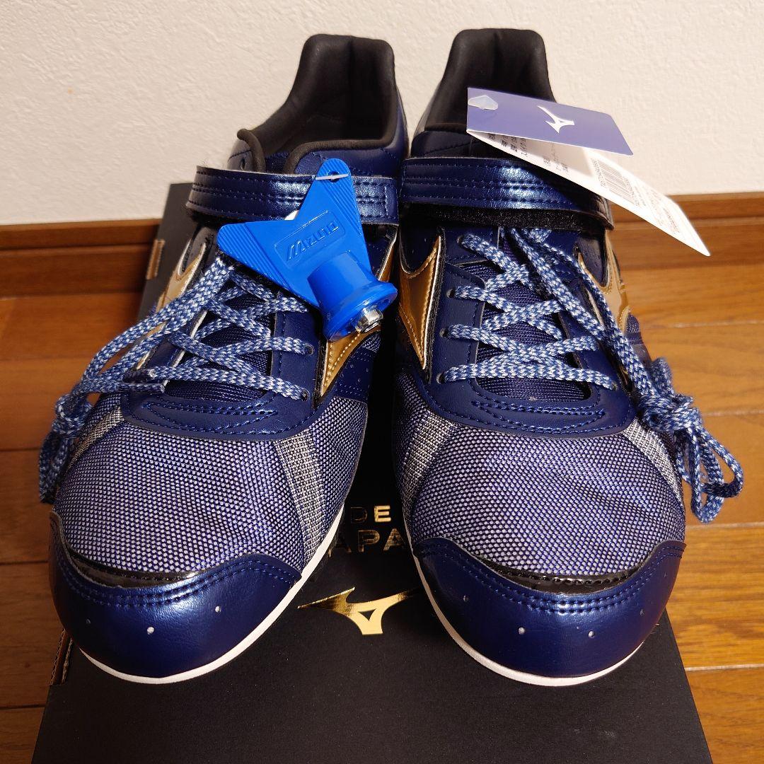 Mizuno フィールドジオ AJ JAPAN 27.0cm ネイビー 未使用