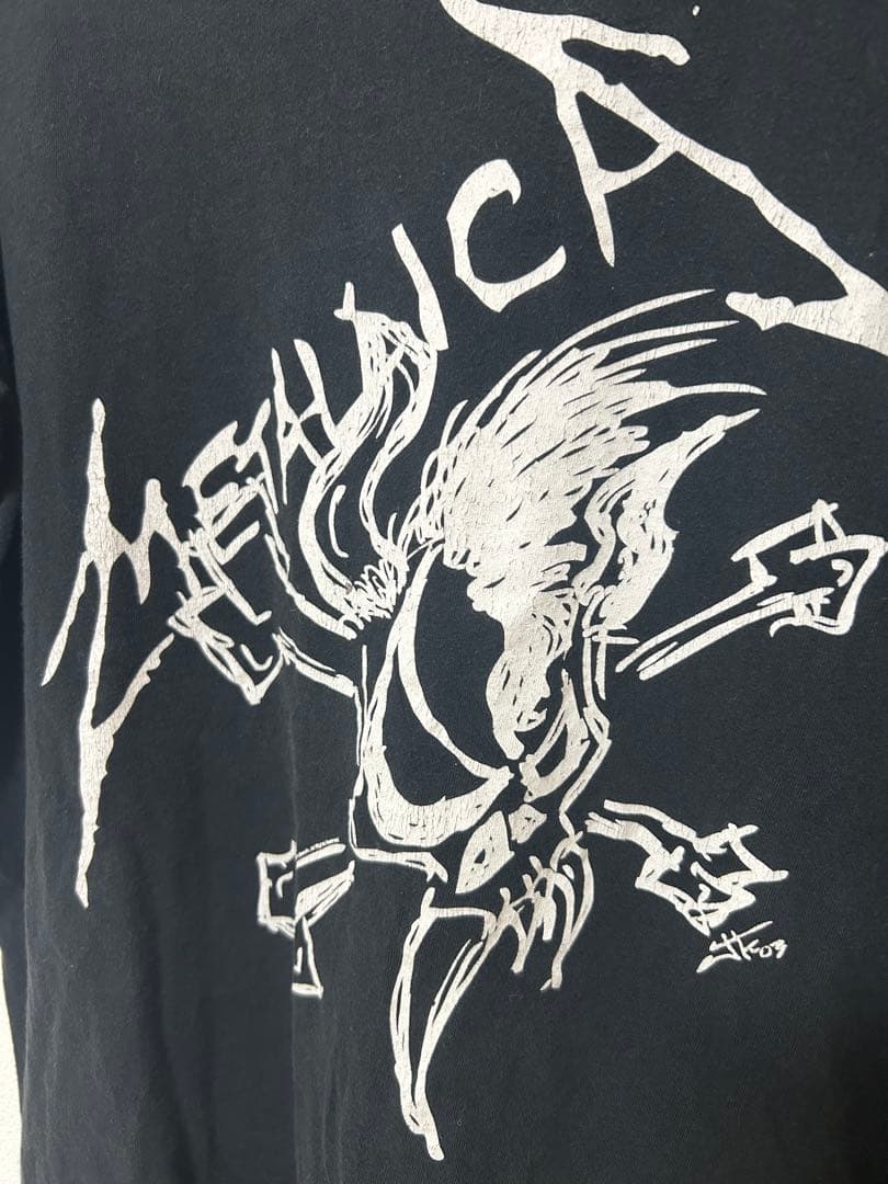 ヴィンテージ03年 メタリカツアーバンドTシャツ　XL