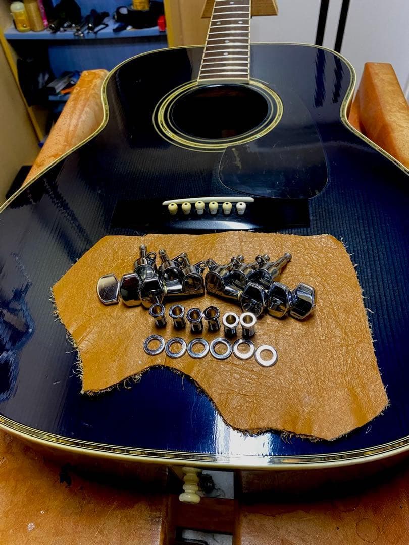 a*9様 大幅値下！90’代morrisモーリスMF50　トップ単板、ペグGOT