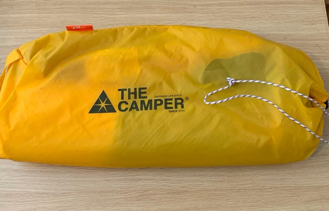 [新品未使用] THE CAMPER タープ　キャンプ　イエロー