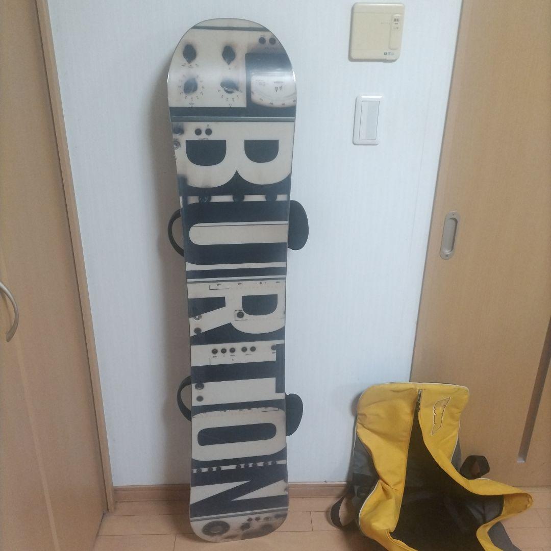 〈美品〉BURTON スノーボード150 ビンディング　ケース付　バートンボード