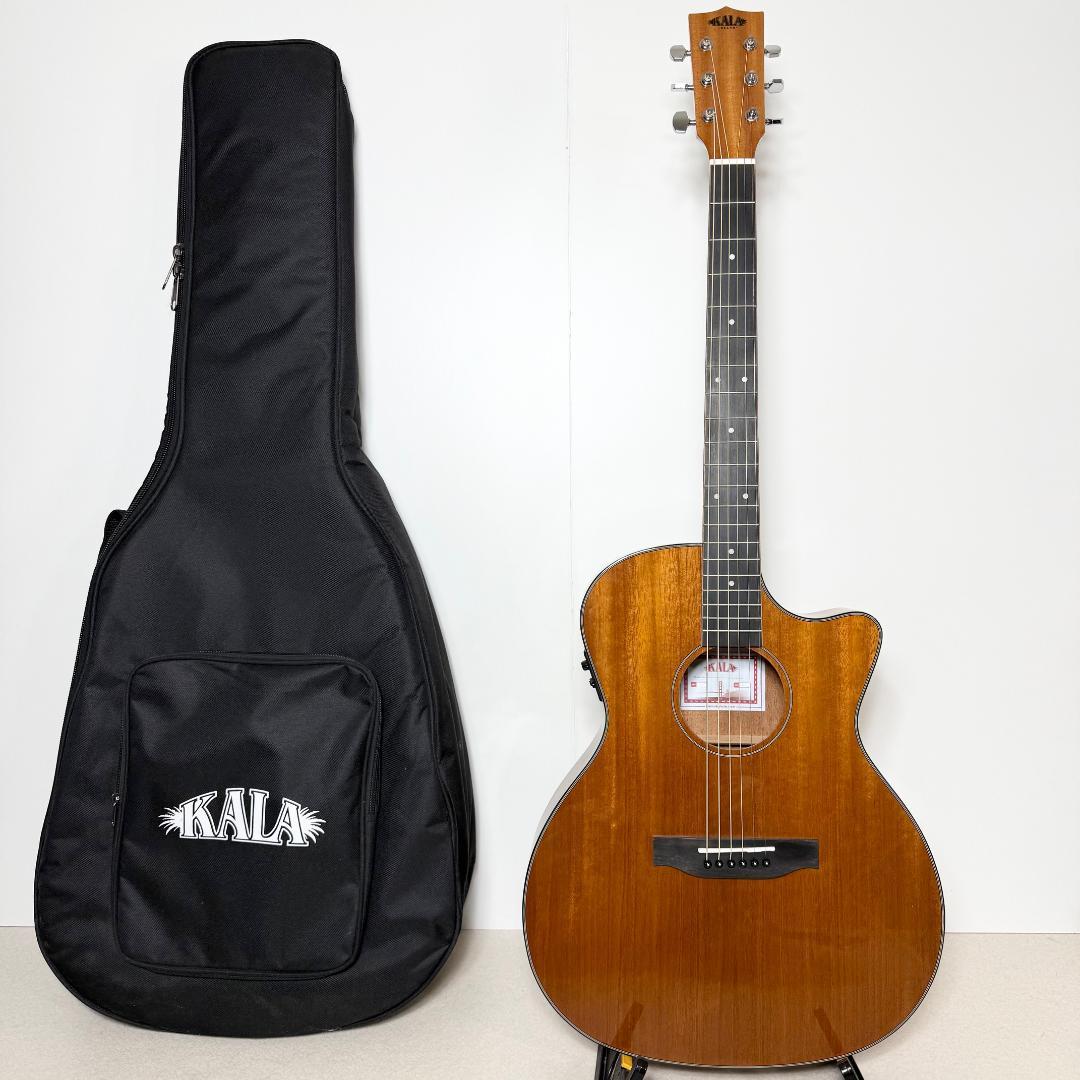 超美品 KALA エレアコ アコースティックギター KA-GTR-MTS-E