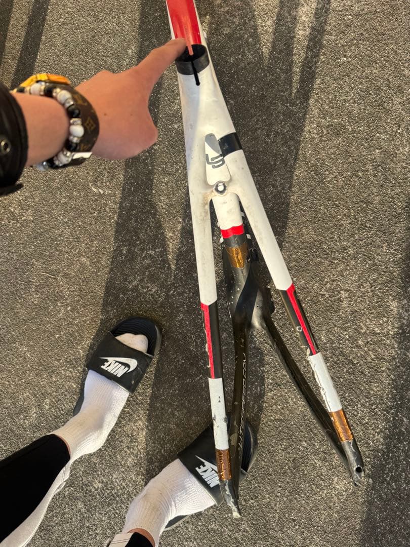 ロードバイクライトスピード 部品セット　他の写真は別のページにあります。
