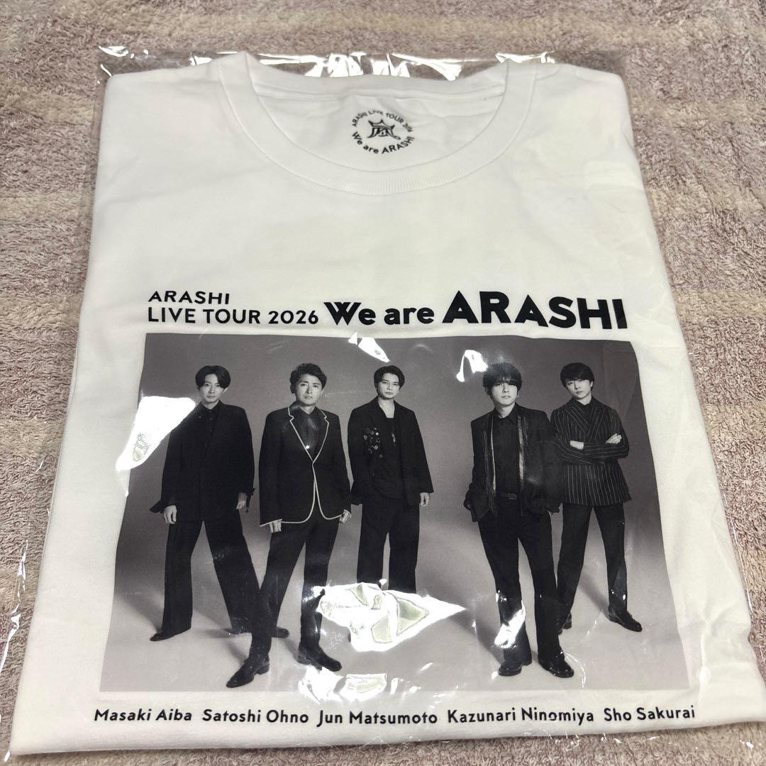 We are ARASHI LIVE TOUR 2026 バスタオル　Tシャツ