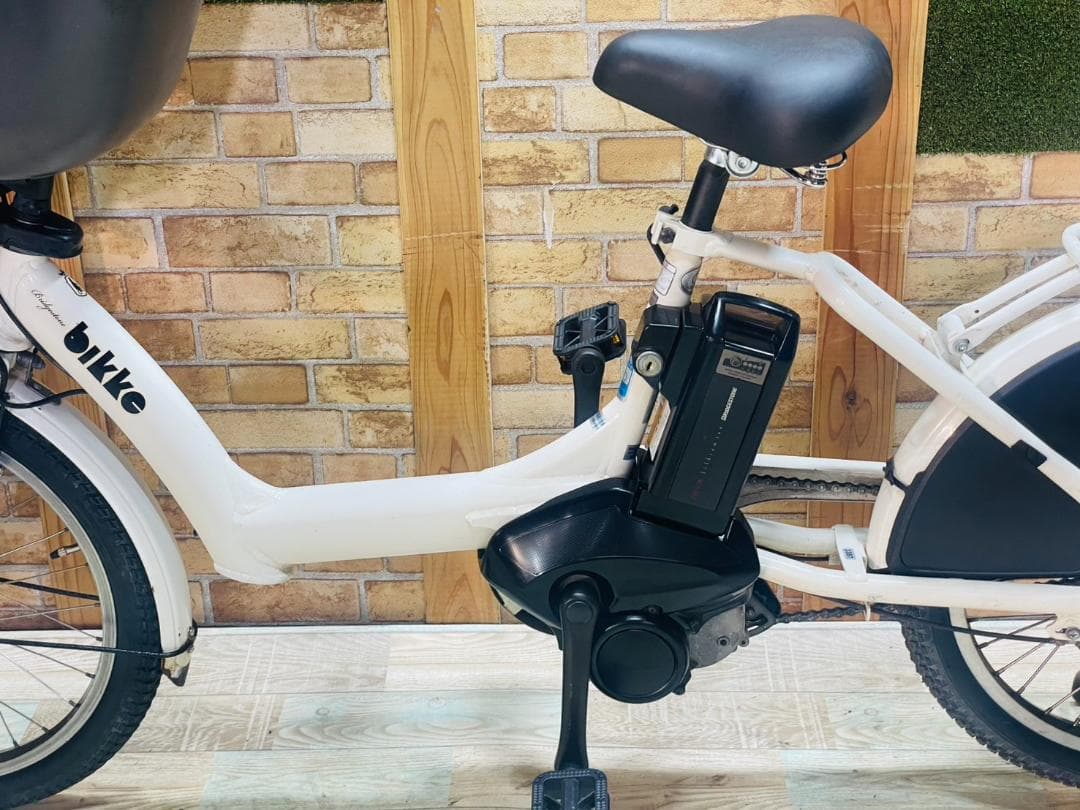 大容量＆超人気 BIKKE ビッケ ブリヂストン子供乗せ電動自転車 H3387