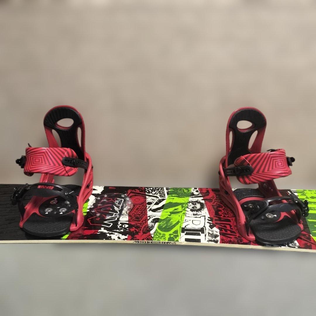 【シーズン最終価格】RIDE AGENDA 158cm × FLUX セット