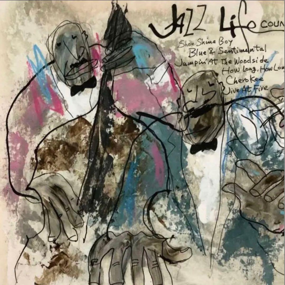 絵画・額縁・版画・津田耕・playⅡ・JAZZシリーズ